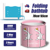 NEW Portable Foldable oxford Bathtub Water Tub Place Room Spa Bath Bucket Adult