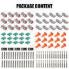 233PCS Deutsch Kit DT 2 Way Series Connector Plug Waterproof Auto Marine DT2 Pin