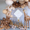 122 Coffee Balloon Arch Garland Kit Set Baby Shower Wedding Birthday Party Decor