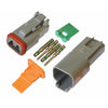 233PCS Deutsch Kit DT 2 Way Series Connector Plug Waterproof Auto Marine DT2 Pin