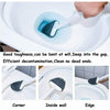 Bathroom Silicone Bristles Toilet Brush with Holder Creative Cleaning Brush Set