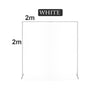 2M Square Wedding Arch Backdrop Sign Stand Party Flower Decoration Background