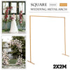2M Square Wedding Arch Backdrop Sign Stand Party Flower Decoration Background