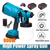 Cordless High Pressure Spray Gun Airless Paint Sprayer For Makita 36V Battery