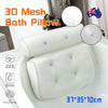 3D Spa Mesh Bath Pillow Neck Back Support Bathtub Tub Cushions Suction Cups