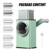 New Kitchen Vegetable Food Manual Rotary Drum Grater Chopper Slicer Fruit Cutter