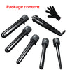 5In1 Interchangeable Ceramic Hair Curler Wand Set Styling Curling Iron Roller