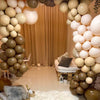 122 Coffee Balloon Arch Garland Kit Set Baby Shower Wedding Birthday Party Decor