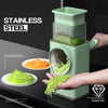 New Kitchen Vegetable Food Manual Rotary Drum Grater Chopper Slicer Fruit Cutter