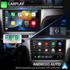 7'' 2 Din Car Stereo Radio Bluetooth GPS Android Apple CarPlay FM WIFI w/ Camera