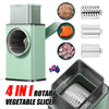 New Kitchen Vegetable Food Manual Rotary Drum Grater Chopper Slicer Fruit Cutter