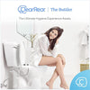 Bidet Toilet Seat Dual Nozzles Self-Cleaning Wash Hot Cold Mixer Water Sprayer