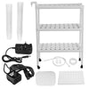 Hydroponic Grow Kit 108 Sites Water Pump Home Plant Vegetable Garden System PVC