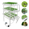 Hydroponic Grow Kit 108 Sites Water Pump Home Plant Vegetable Garden System PVC