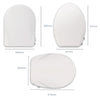 Non Electric Bidet Toilet Seat D/O Cover Bathroom Dual Nozzle Spray Water Wash