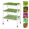 Hydroponic Grow Kit 108 Sites Water Pump Home Plant Vegetable Garden System PVC