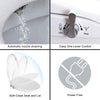 Non Electric Bidet Toilet Seat D/O Cover Bathroom Dual Nozzle Spray Water Wash