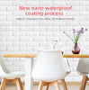 3D Wall Paper Rolls Panel Brick Stickers Mural Marble Self Adhesive waterproof