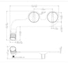 Toilet Bidet Seat Self-Wash Bidet Washer Unisex Bidet Sprayer Female Rear Washer