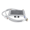 Motorcycle Oil Cooler CB CG Engine Radiator 8 Row Dirt Bike Pit Bike 100CC-250CC