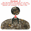 Compound Bow bag Archery Arrows Carry Bag Case with ARROW HOLDER Black/Camo