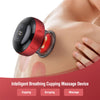 Electric Cupping Therapy Smart Scraping Massager Red Light Heating Body Slimming