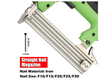 Electric Staple Gun framing Straight Nail Heavy Duty Stapler Woodworking Tool