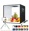 Portable Photo Studio LED Light Tent Bar Cube Soft Box Room Photography 25-40CM