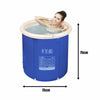 AU Portable Ice Bath Folding Bathtub Inflatable Cold Therapy Hot Tub Spa Massage