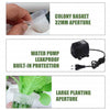 Hydroponic Grow Kit 108 Sites Water Pump Home Plant Vegetable Garden System PVC