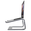 Aluminium Laptop Stand Portable Ergonomic Tray Holder Cooling Riser Desk Table