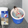 AU Portable Ice Bath Folding Bathtub Inflatable Cold Therapy Hot Tub Spa Massage