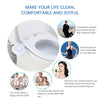 Hygiene Toilet Bidet Seat Bidet Sprayer Water Wash Clean Unisex Toilet Washer