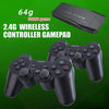 64G 10000+ Retro Classic Video Game Console Stick 2 Wireless Controller HDMI TV