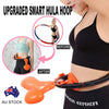 Smart Hula Hoop Auto-Spinning Lose Weight Exercise Detachable Portable LCD