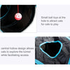 Pet Cat 4-Way Tunnel Play Toy Foldable Funny Exercise Tunnel Rabbit Kitten Puppy