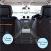 Premium Pet Cat Dog Car Back Seat Cover Hammock Non-slip Waterproof Protector Mat Mesh Window