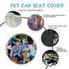 Premium Pet Cat Dog Car Back Seat Cover Hammock Non-slip Waterproof Protector Mat Mesh Window